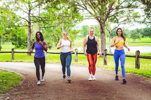 walking regularly burns more fat